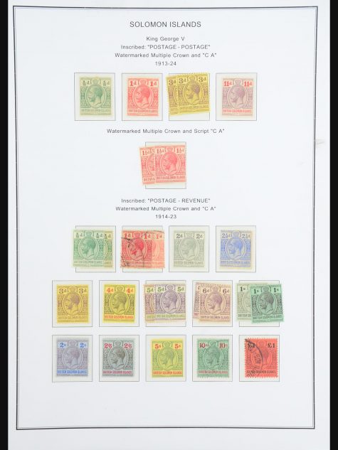 31413 Solomon eilanden 1913-1986.