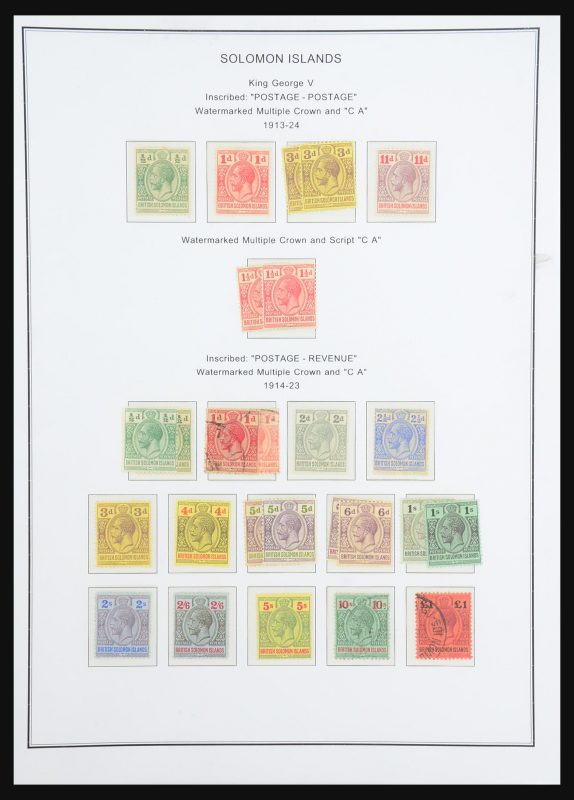 31413 Solomon eilanden 1913-1986. - Afbeelding 1