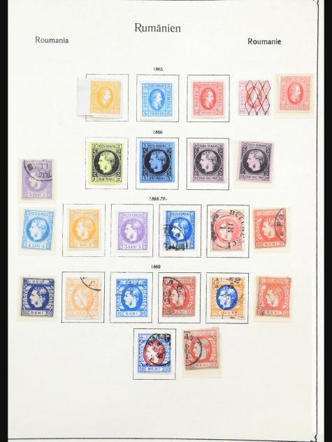 31414 Roemenië 1865-1969.