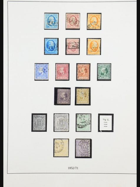 31421 Nederland 1852-1968.