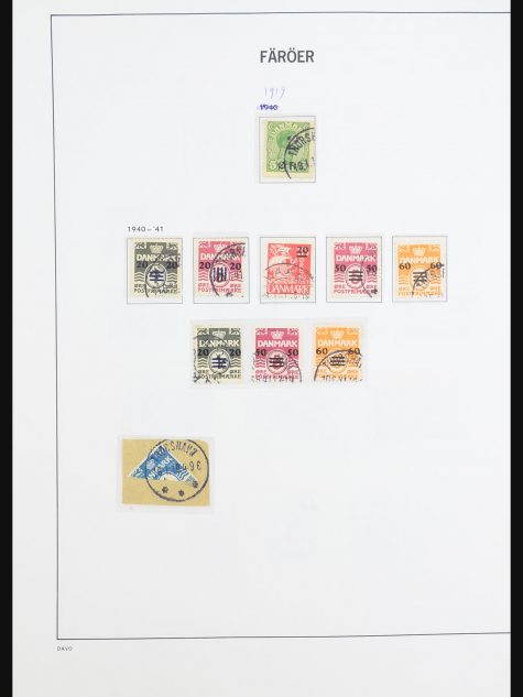 31426 Faeroer eilanden 1919(!)-2000.