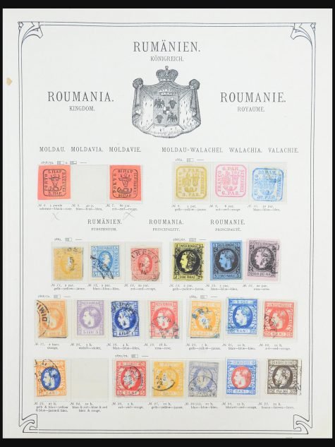 31440 Roemenië 1862-1976.