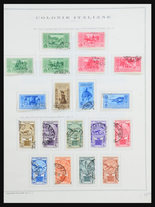 31484 Italiaanse koloniën algemene uitgiften 1932-1934. - Afbeelding 1