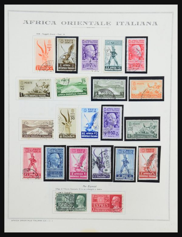 31487 Italiaans Oost Afrika 1938-1941. - Afbeelding 1