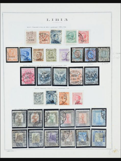 31490 Italiaans Libië en Tripoli 1912-1955.