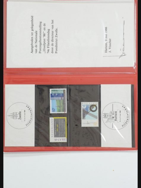 31495 Nederland speciale PTT mapjes.