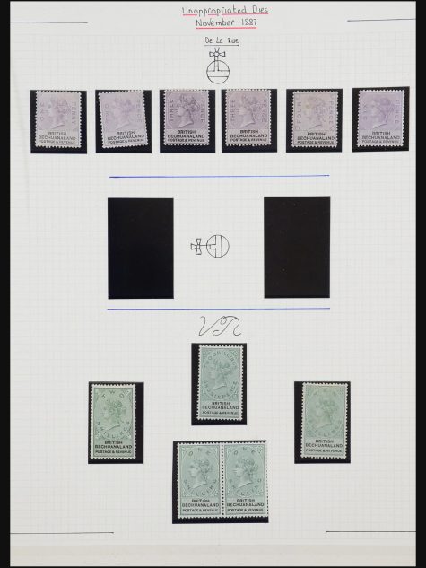 31497 Brits Bechuanaland 1888.