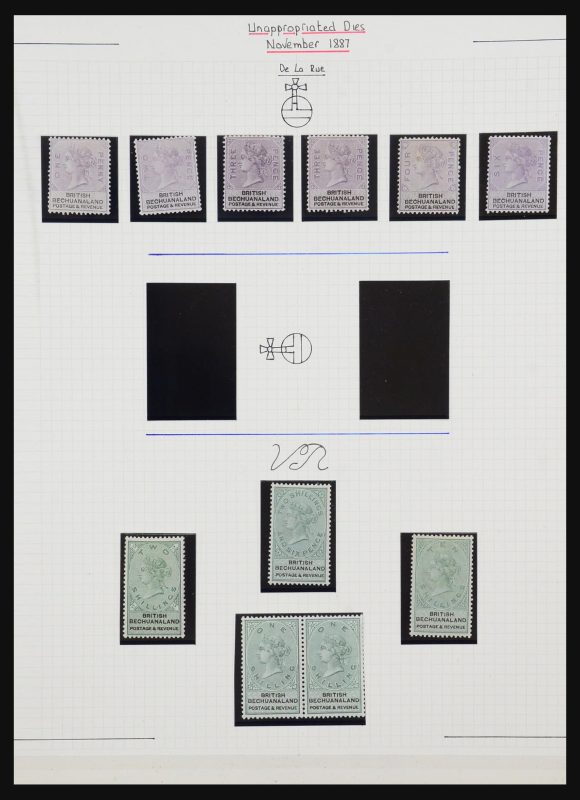 31497 Brits Bechuanaland 1888. - Afbeelding 1