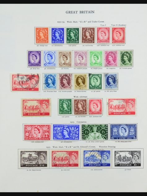 31503 Engeland en Gemenebest 1953-1971.