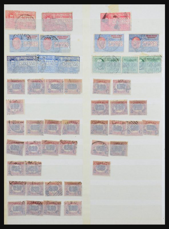 31514 Italië en koloniën 1862-1970. - Afbeelding 1