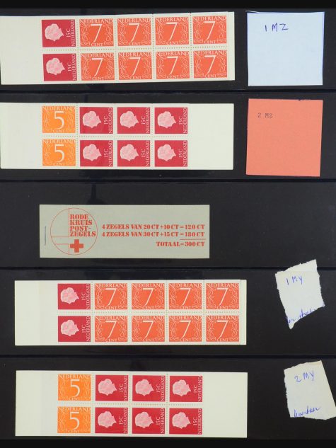 31519 Nederland postzegelboekjes 1964-1994.