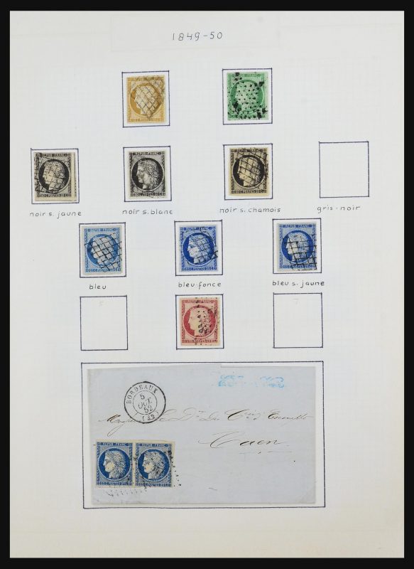 31525 Frankrijk 1841-1973. - Afbeelding 1