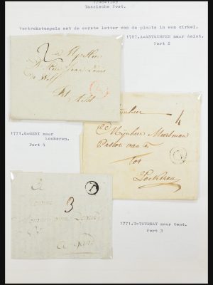 31527 België brieven en stempels 1708 (!)-1966.