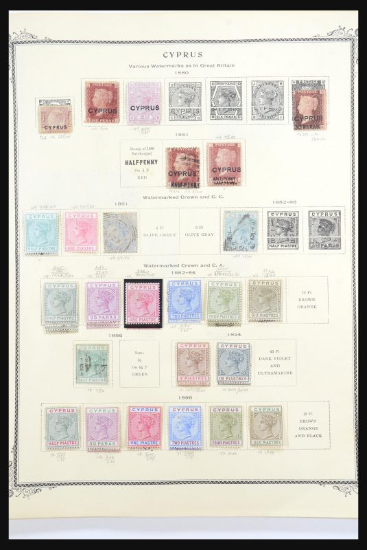 31560 Cyprus 1880-1991. - Afbeelding 1