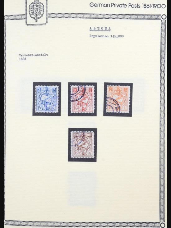 31578 Duitsland lokaalpost 1861-1900.