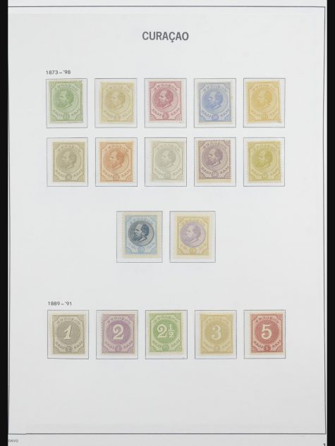 31626 Curaçao/Antillen 1872-1990.
