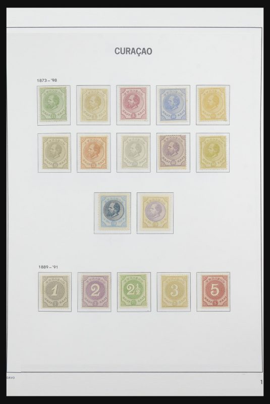 31626 Curaçao/Antillen 1872-1990. - Afbeelding 1