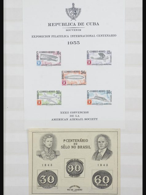 31652 Motief: postzegel op postzegel 1940-1993.