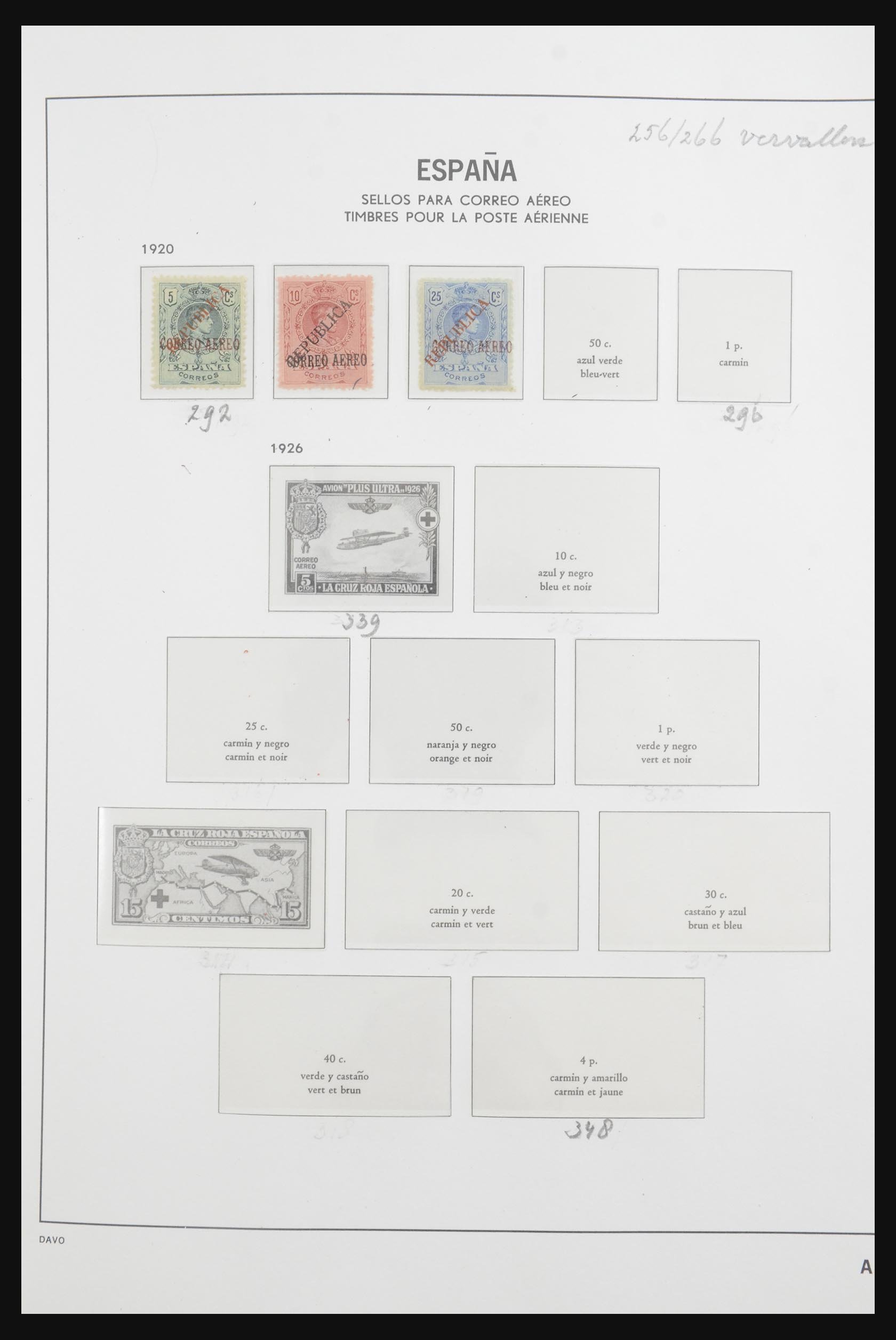 Postzegelverzameling Spanje 1940-2000. 31656 Spanje 1940-2000. - Afbeelding 1