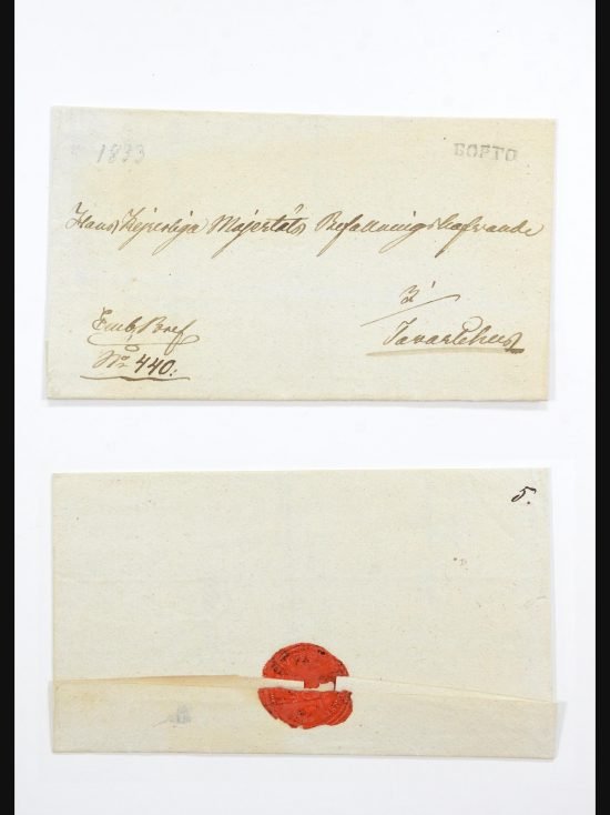 31658 Finland brieven 1833-1960.