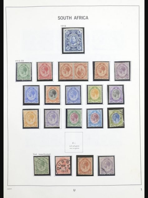 31678 Zuid Afrika 1910-1985.