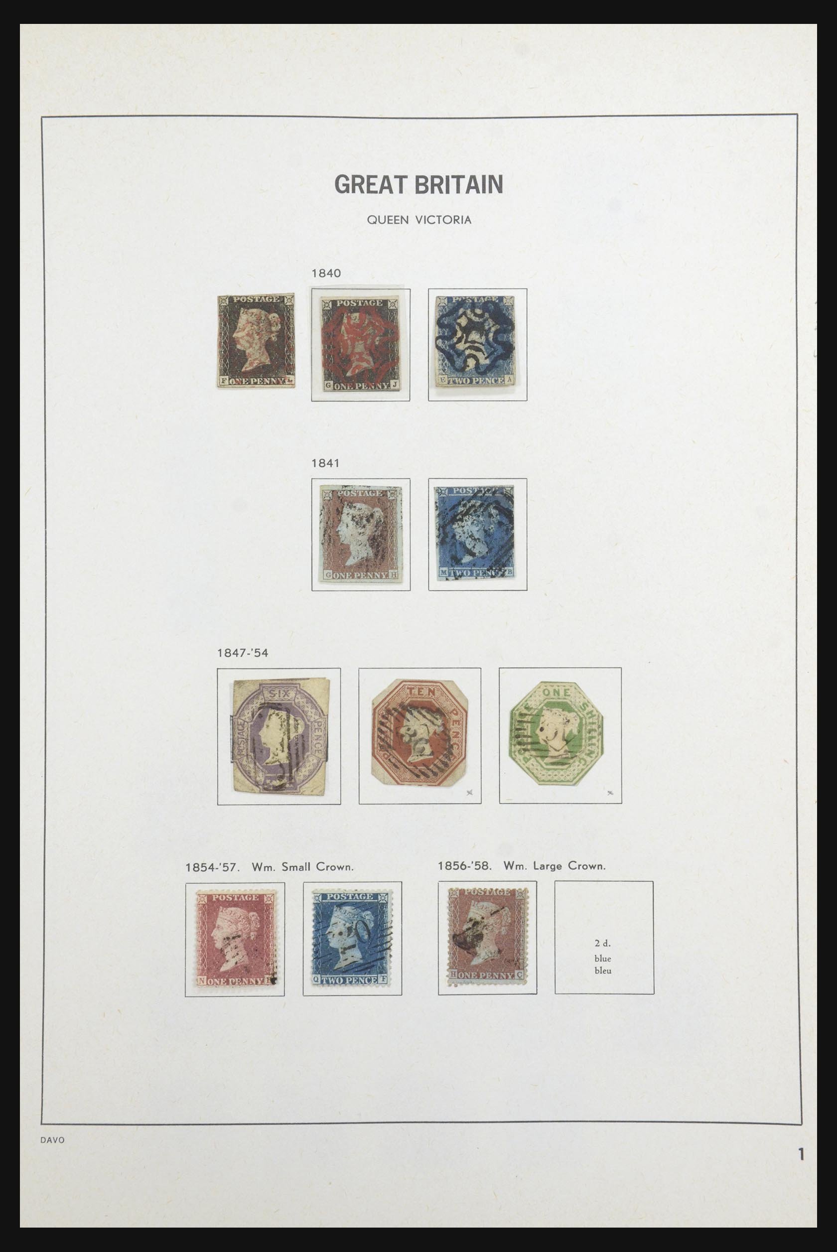 31679 001 31679 Engeland 1840-1985. - Afbeelding 1