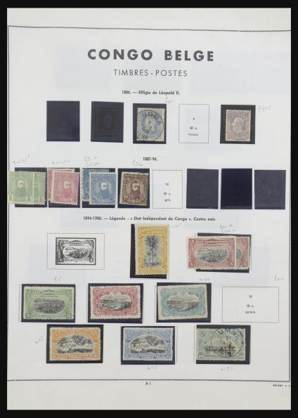 31736 Belgisch Congo 1886-1965. - Afbeelding 1