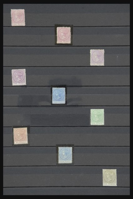31738 St. Kitts en Nevis 1861-1937. - Afbeelding 1