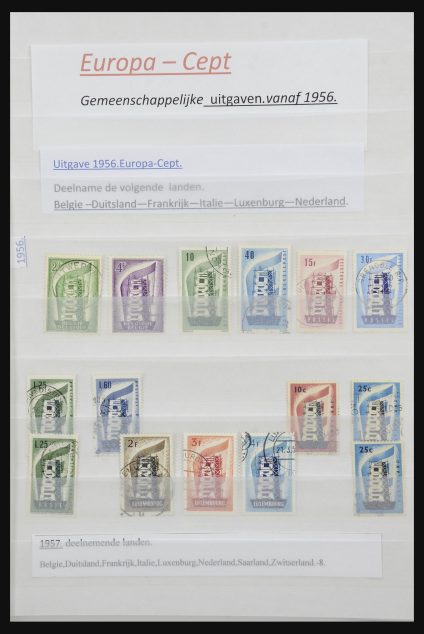 31757 Europa CEPT 1956-2017. - Afbeelding 1