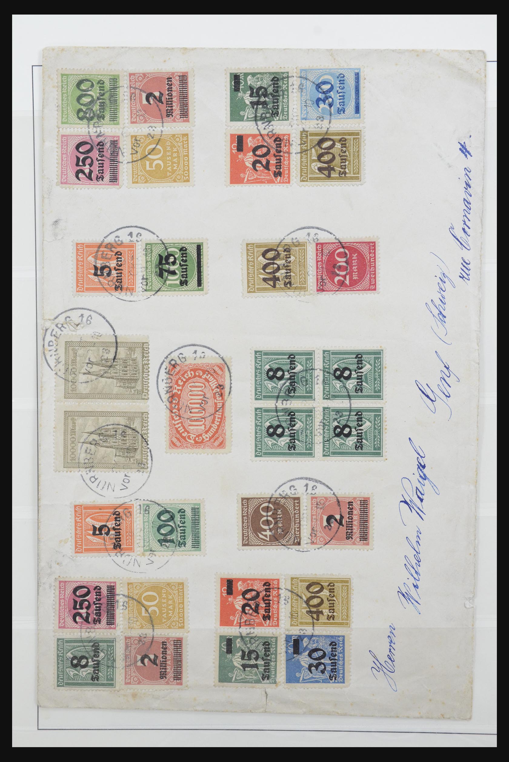31766 001 31766 Duitse Rijk inflatie 1922-1923. - Afbeelding 1
