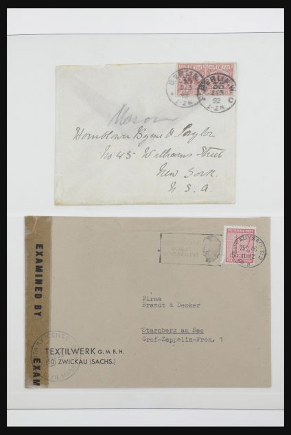 31767 Wereld brieven 1870-1948. - Afbeelding 1