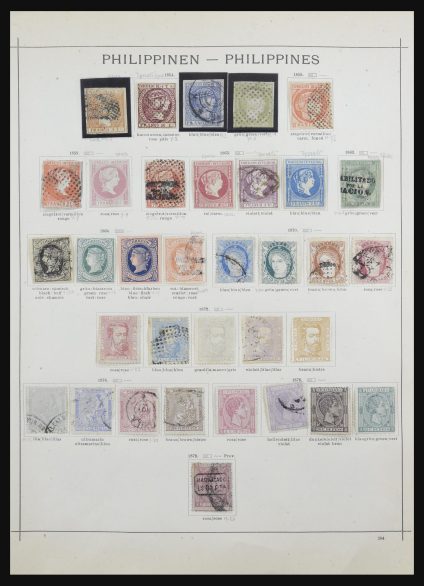 31769 Spaanse koloniën 1855-1900. - Afbeelding 1