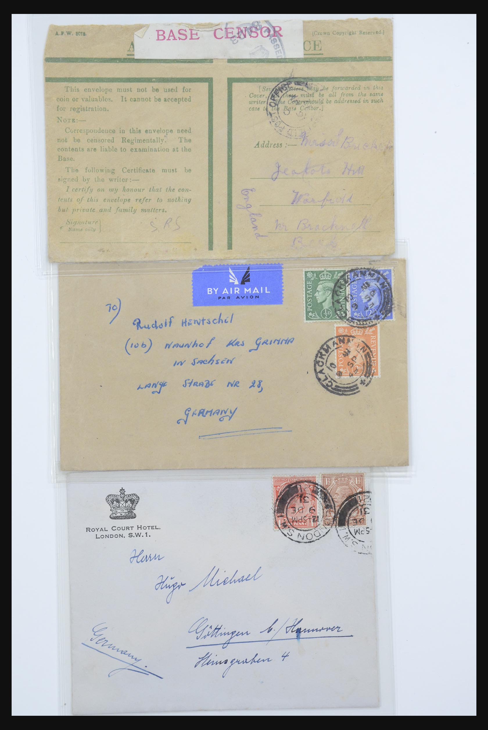 Postzegelverzameling Wereld brieven. 31874 Wereld brieven. - Afbeelding 1