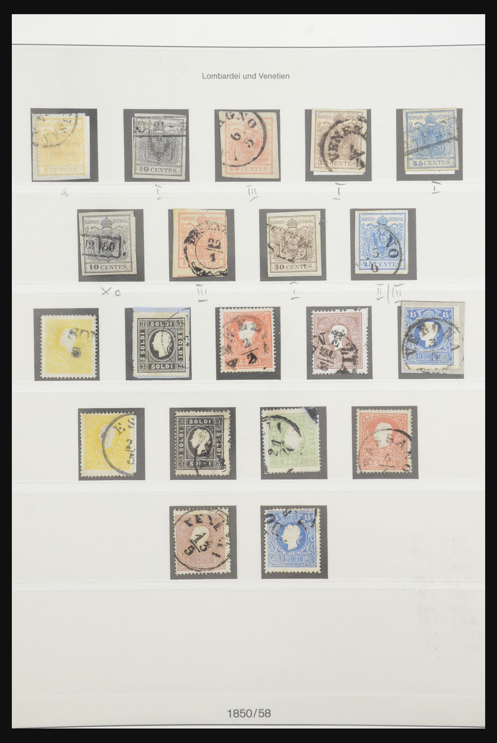 Postzegelverzameling Oostenrijkse gebieden 1850-1918. 31979 Oostenrijkse gebieden 1850-1918. - Afbeelding 1