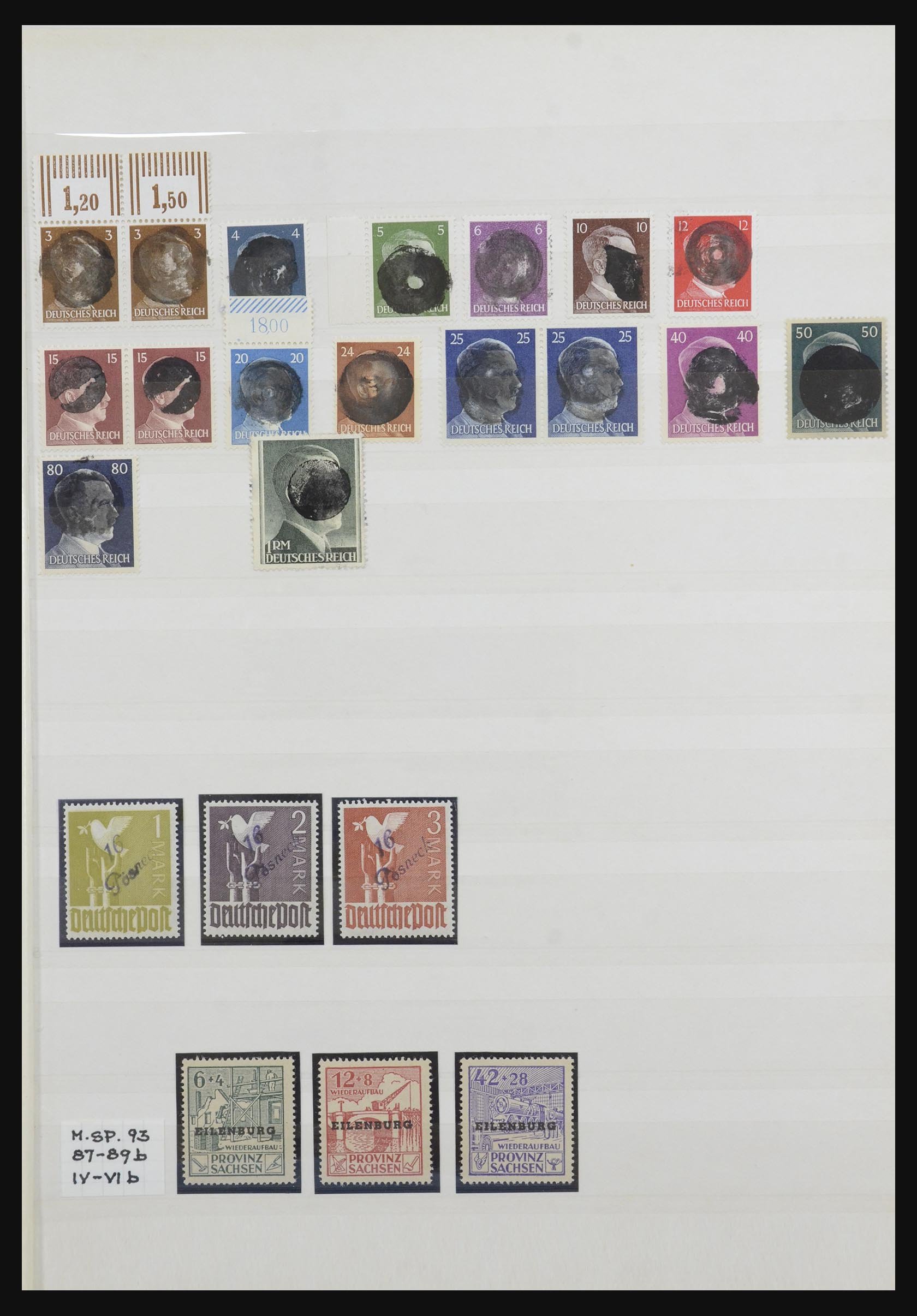 31996 001 31996 Duitse lokaaluitgaven 1945-1948. - Afbeelding 1