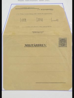 32035 Zweden militair post 1902-1976.