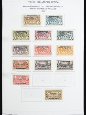 32065 Frans Equatoriaal en West Afrika 1936-1958.