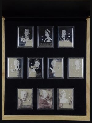 32144 Nederland zilveren postzegels.