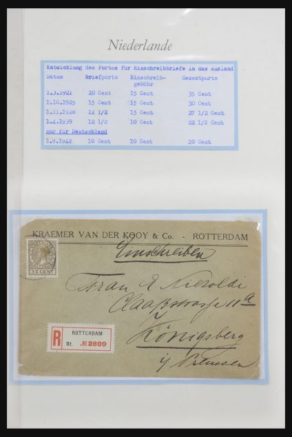 32159 Nederland brieven 1925-1946. - Afbeelding 1