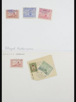 32188 Turkije stempels 1865-1920.