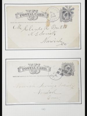 32209 USA briefkaarten 1873-1950.