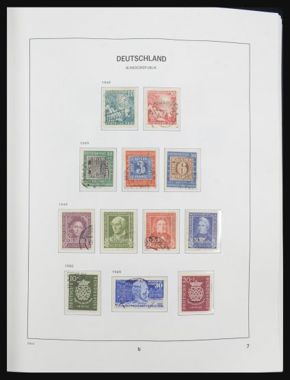 32363 Bundespost 1949-1986. - Afbeelding 1