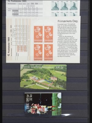 32433 Denemarken postzegelboekjes 1989-2009.