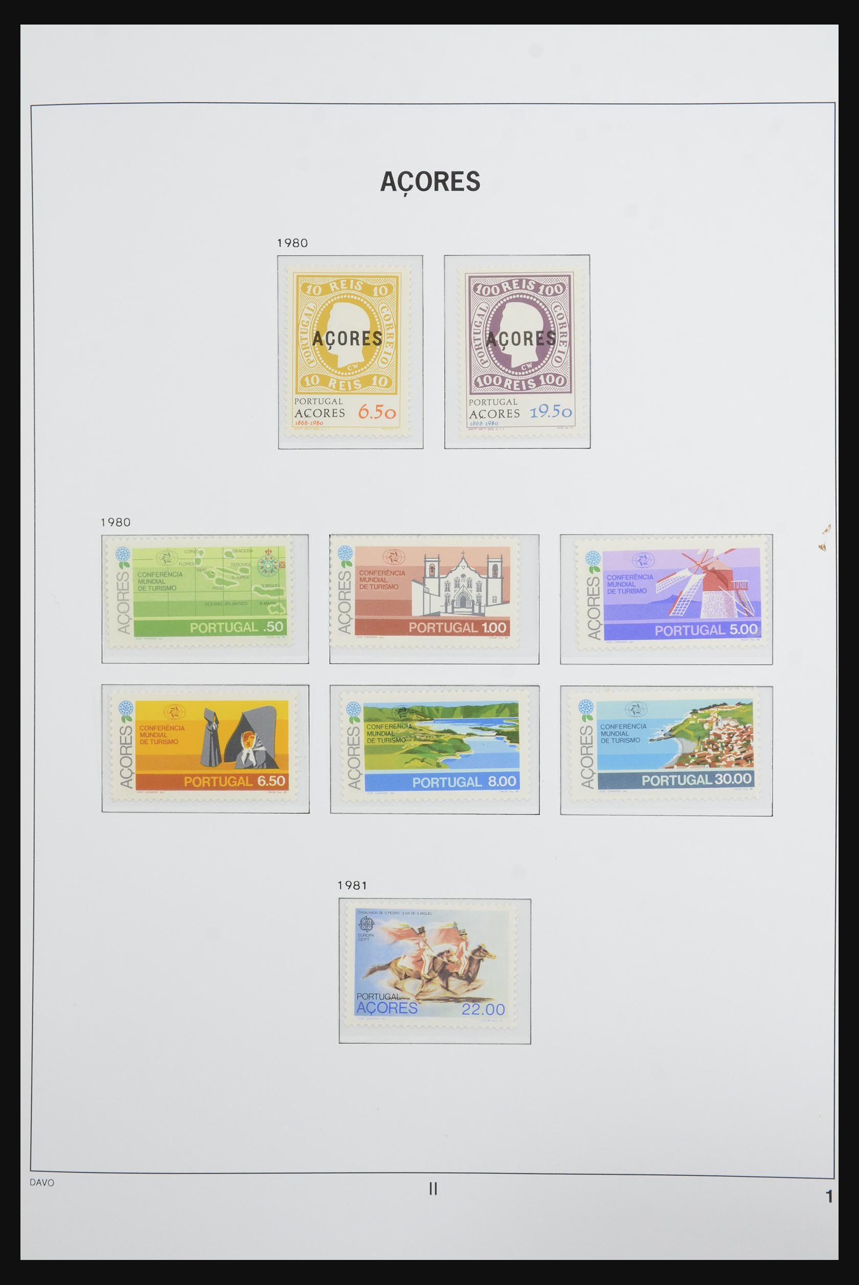 50011 001 50011 Azoren en Madeira 1980-2014. - Afbeelding 1