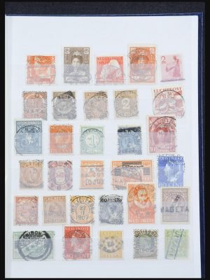 32511 Overzeese gebiedsdelen stempels en proeven 1870-1948.