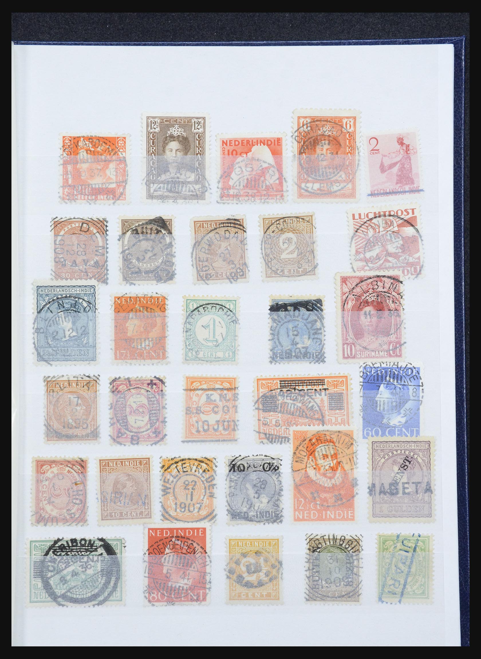 32511 001 32511 Overzeese gebiedsdelen stempels en proeven 1870-1948. - Afbeelding 1
