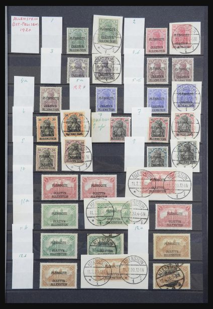 32577 Duitsland abstimmungsgebiete 1920-1923. - Afbeelding 1
