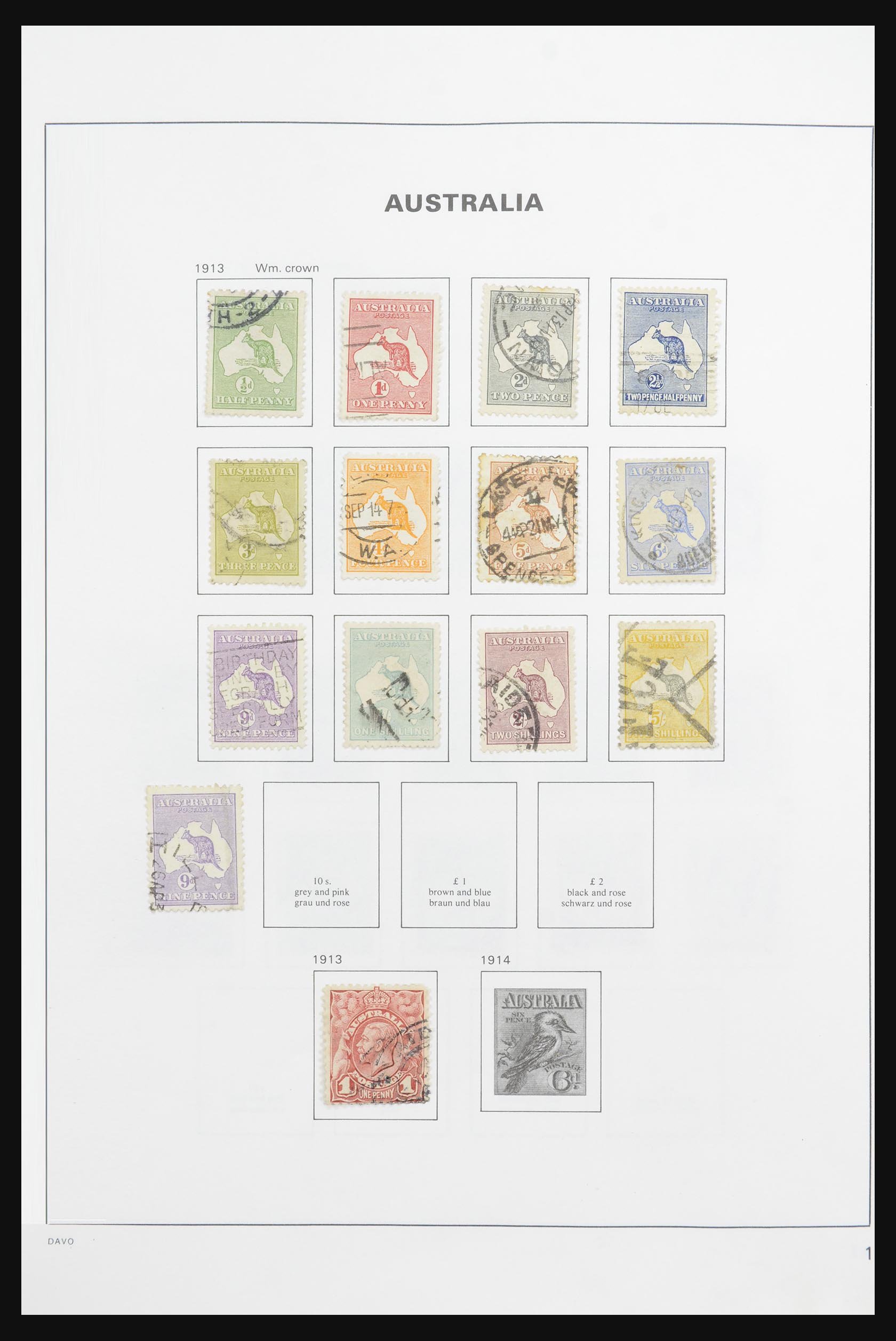 32771 001 32771 Australië 1913-1994. - Afbeelding 1