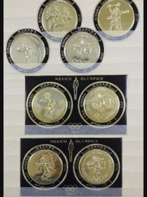 32773 Motief Olympische Spelen 1964-1968.