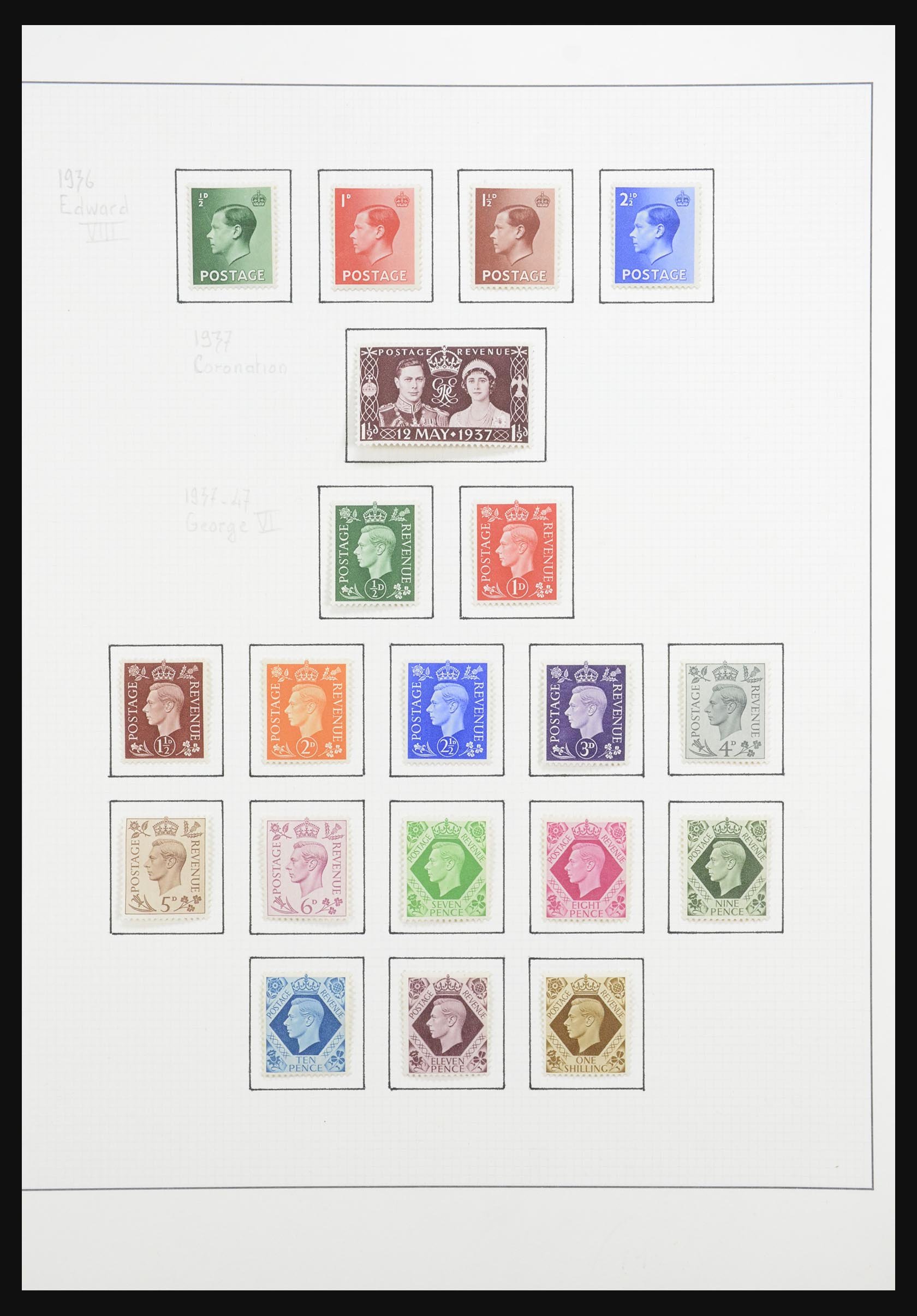 32798 001 32798 Engeland 1936-1989. - Afbeelding 1